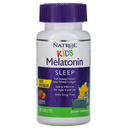 Natrol Melatonin Kids 40 Tablet  Çocuklar için resmi