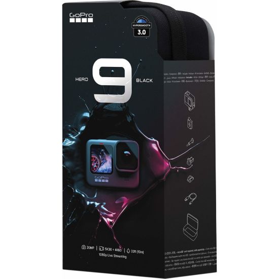 GoPro Hero9 Siyah Waterproof Aksiyon Kamera (Yurt Dışından) resmi