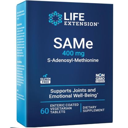 Life Extension Same 400mg (S-Adenosyl-Methionine) 60 Count resmi