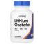 Nutricost, Lithium Orotate, 5 mg, 120 Capsules resmi
