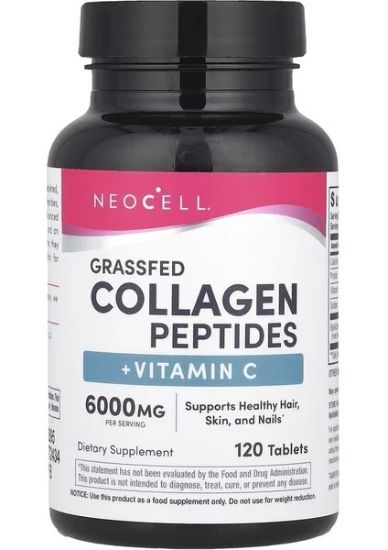 Neocell Grassfed Collagen Peptıde +Vıtamın C 6000 Mg 120 Tablets resmi